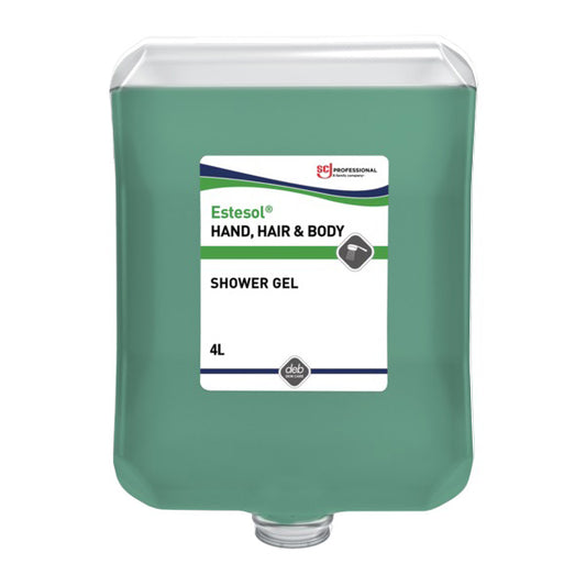 Estesol Hand, Hair and Body Universal Shower Gel, 4L Cartridge
