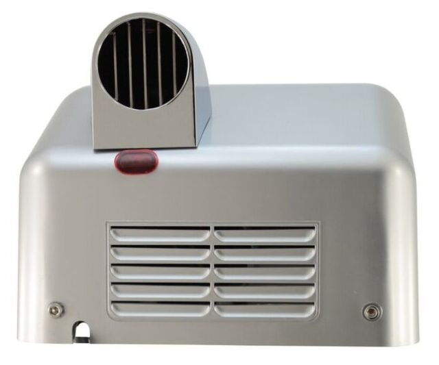 TradeMAX Conventional Hand/Face/Hair Dryer ABS Plastic Silver Auto