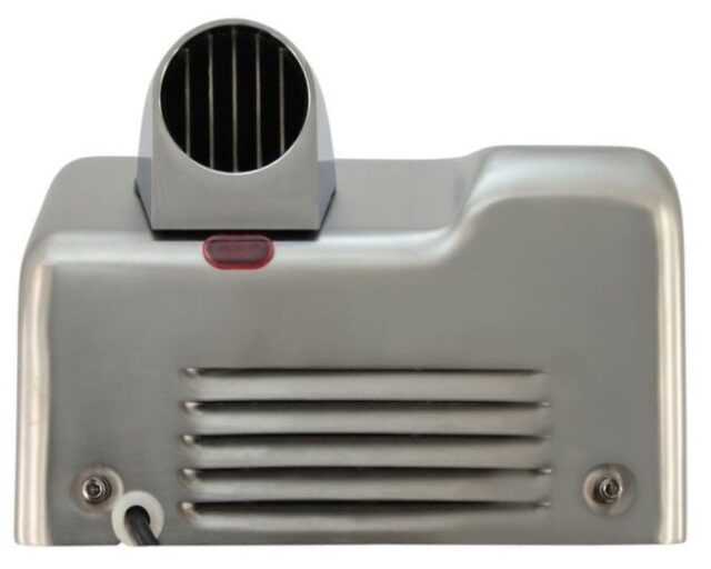 TradeMAX Solid Stainless Steel Auto Conventional Hand/Face/Hair Dryer Satin Brush