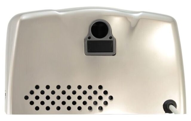 SpaceMAX High Speed Stainless Steel Horizontal Bright Chrome Finish Hand Dryer