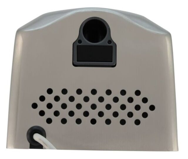 SpaceMAX High Speed Stainless Steel Stain Brush Finish Vertical Hand Dryer