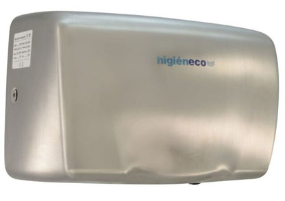 SpaceMAX High Speed Stainless Steel Stain Brush Finish Horizontal Hand Dryer