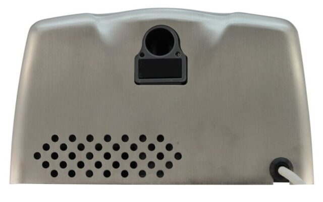 SpaceMAX High Speed Stainless Steel Stain Brush Finish Horizontal Hand Dryer