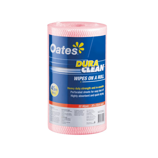DuraClean Wipes on a Roll, Red