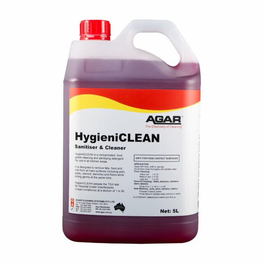 Agar HygieniCLEAN Sanitiser and Cleaner