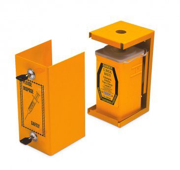 Steel Safety Case for Sharps Container 1.4 L