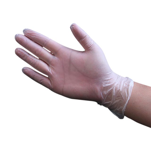 HospiPlus Clear Vinyl Powder-Free Gloves
