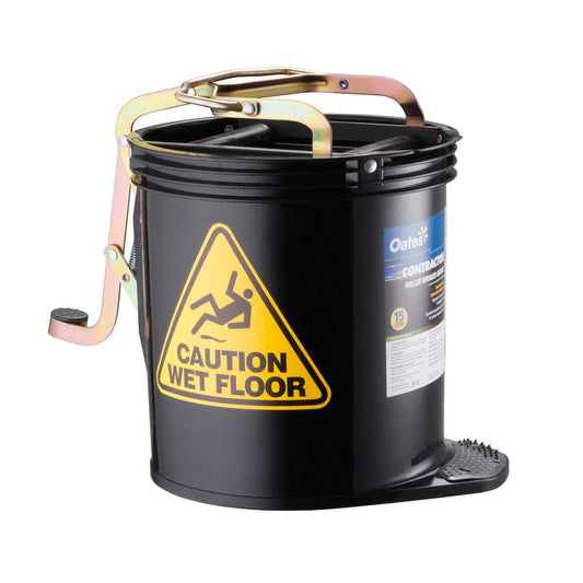 Wringer Bucket Contractor, Black, 15L