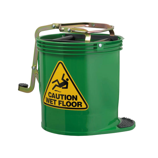 Wringer Bucket Contractor, Green, 15L
