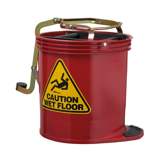 Wringer Bucket Contractor, Red, 15L