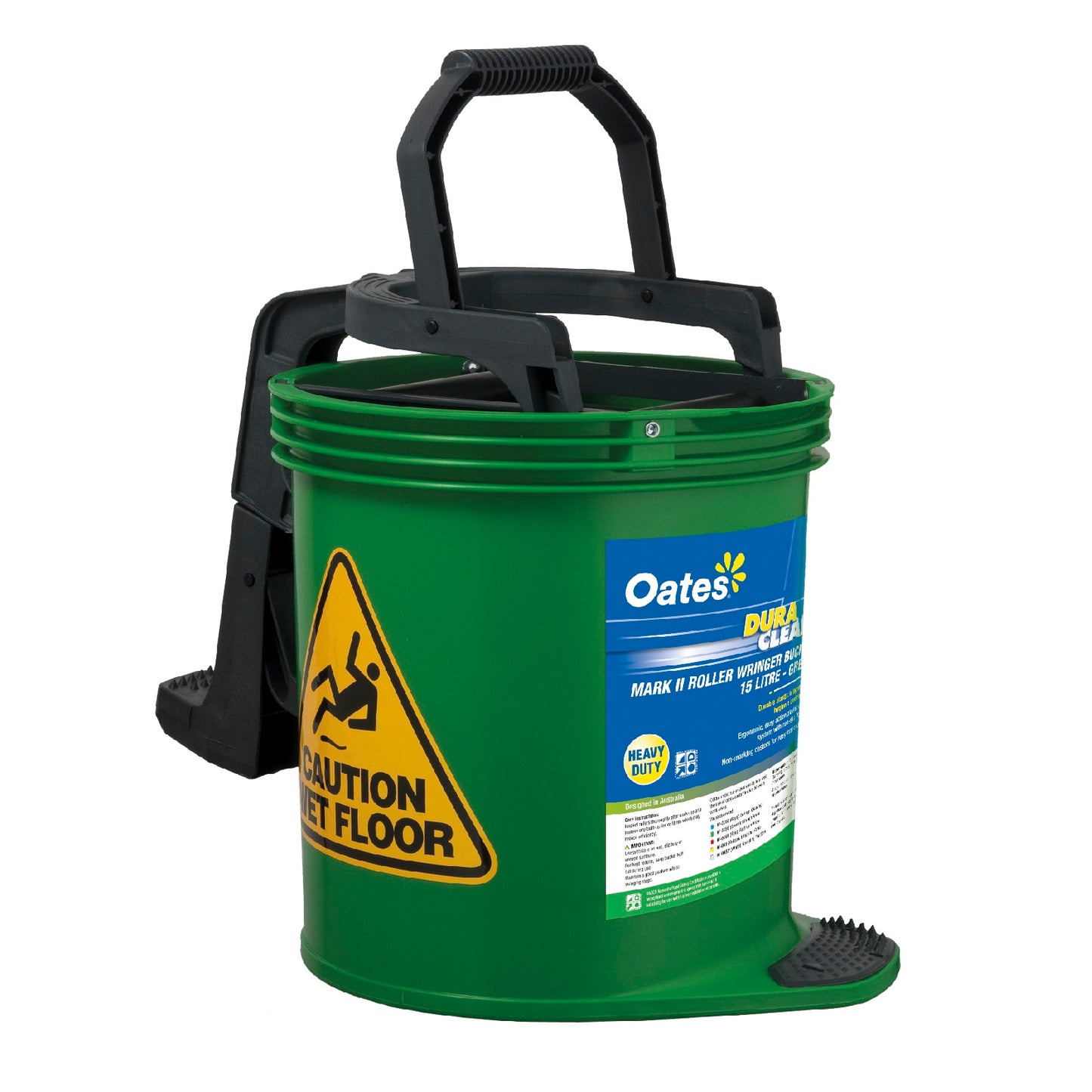 Wringer Bucket Duraclean, Green, 15L