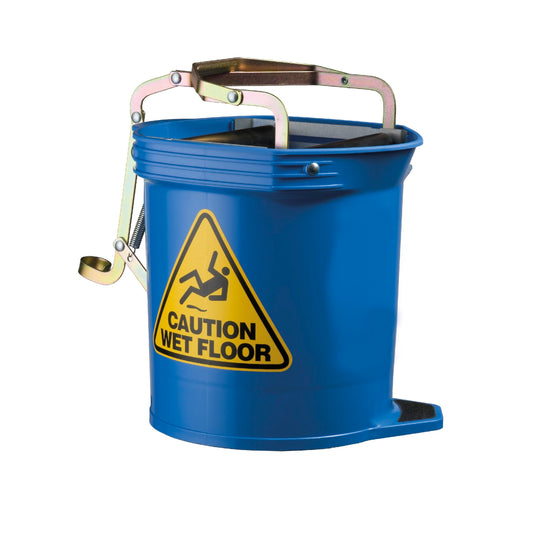 Wide Mouth Contract Bucket, Blue, 16L