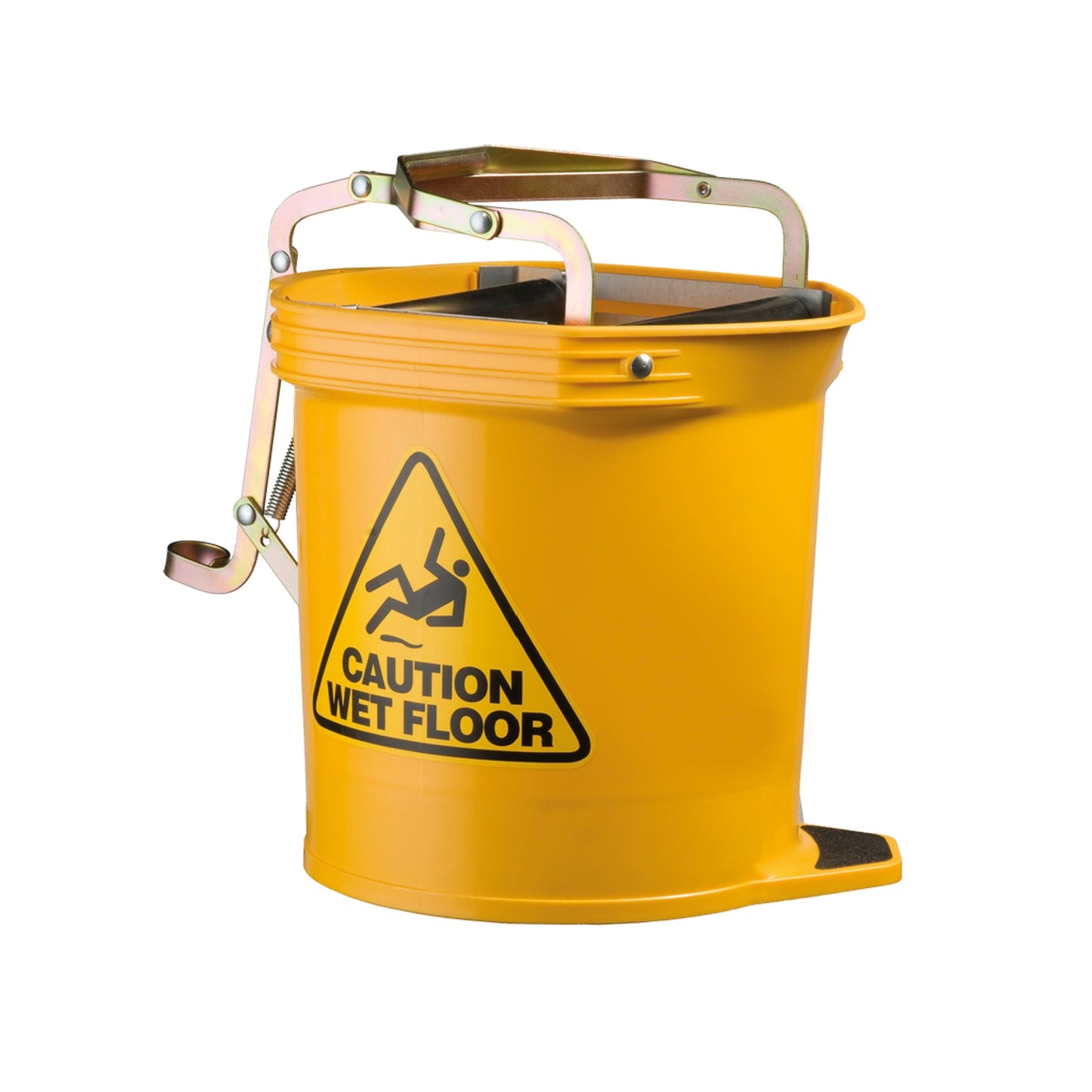Wide Mouth Contract Bucket, Yellow, 16L