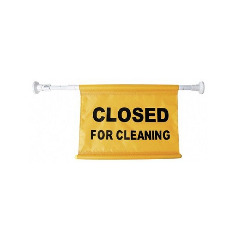Door Caution Sign Telescopic