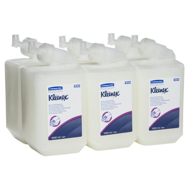 Kleenex Shower Gel Cartridge for Hair and Body 6332 - 1L