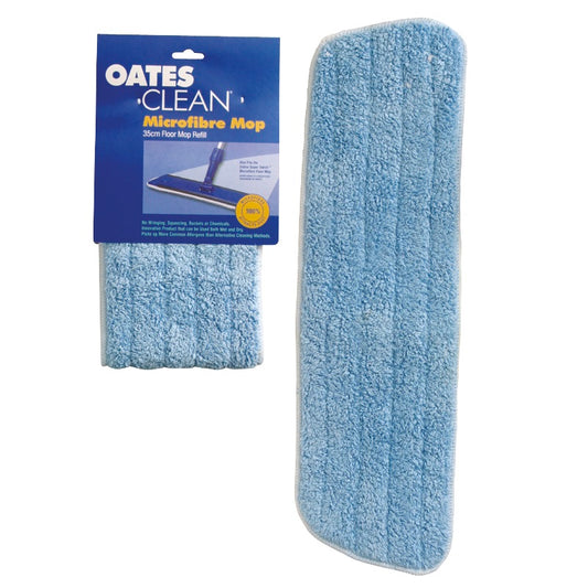 Microfibre Flat Mop Refill, 400mm