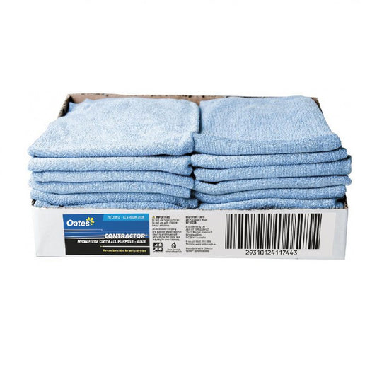 Contractor MicroFibre Cloth Blue 40cm x 40cm