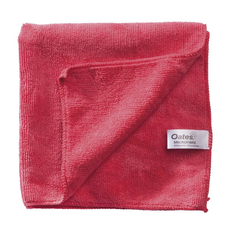 MicroFibre All Purpose Cloth, Bulk, Red