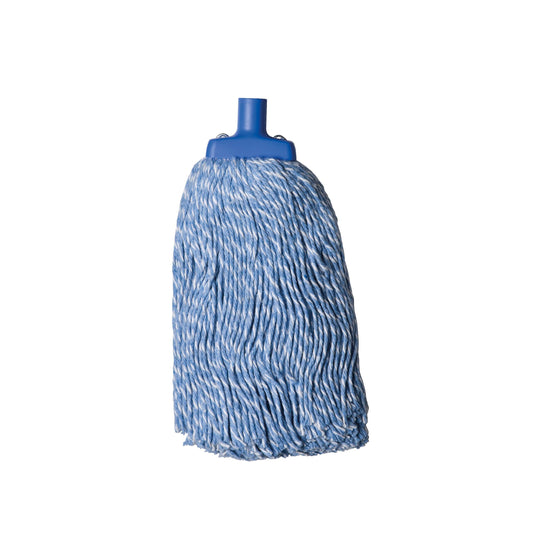 Contractor String Mop Head Refill, Blue, 400G