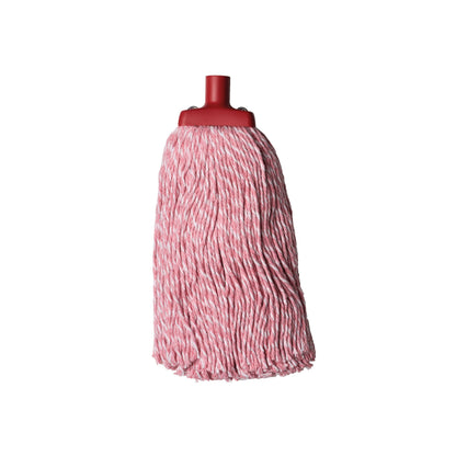 Contractor String Mop Head Refill, Red, 400G