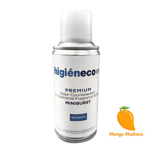 Higieneco MiniBurst 2.0 Aerosol Air Freshener Automatic Fragrance Refill, Antibacterial, 160 mL