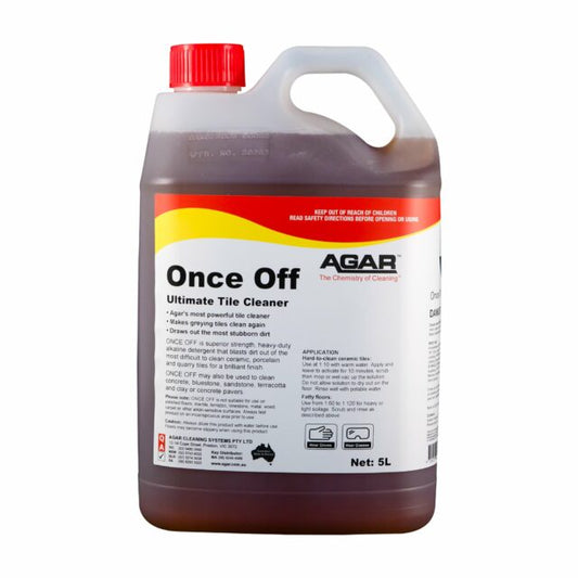 Agar Once Off Ultimate Tile Cleaner, 5L