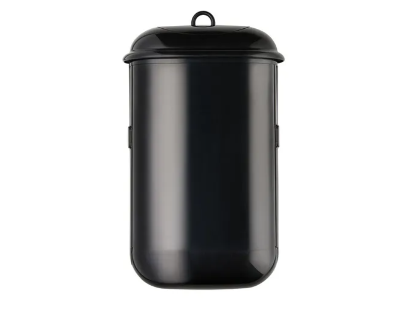 Pod Petite Black Manual Sani Bin POD-HB