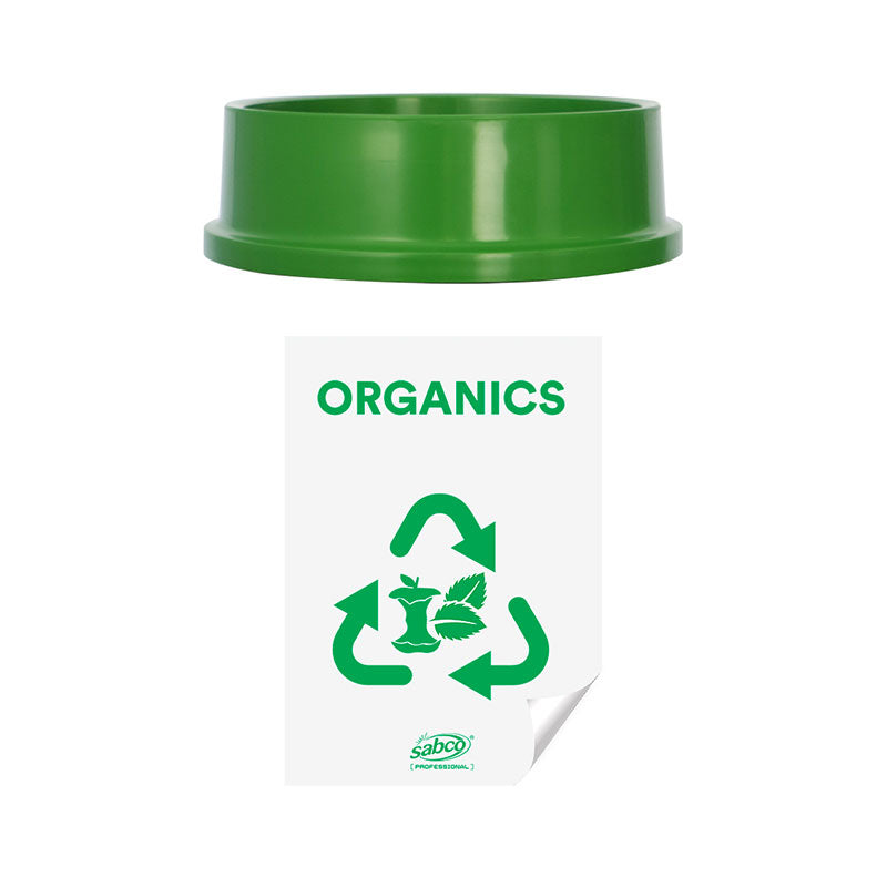 Sabco EnviroPlastic 60L Recycling Station Swing Lid - Colour Coded
