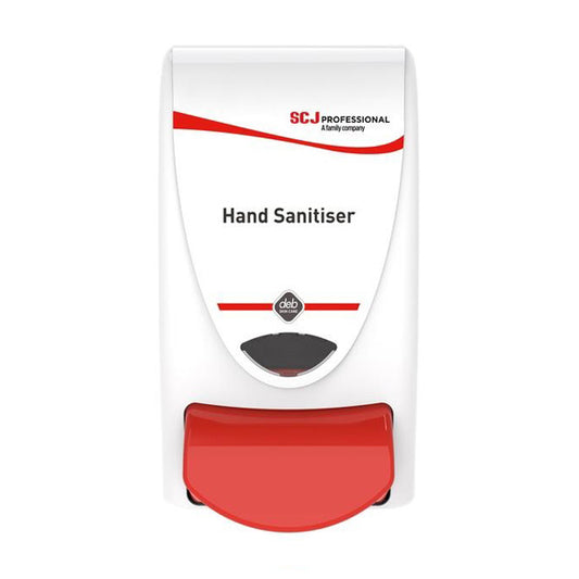 Sanitise Dispenser, Red, 1L