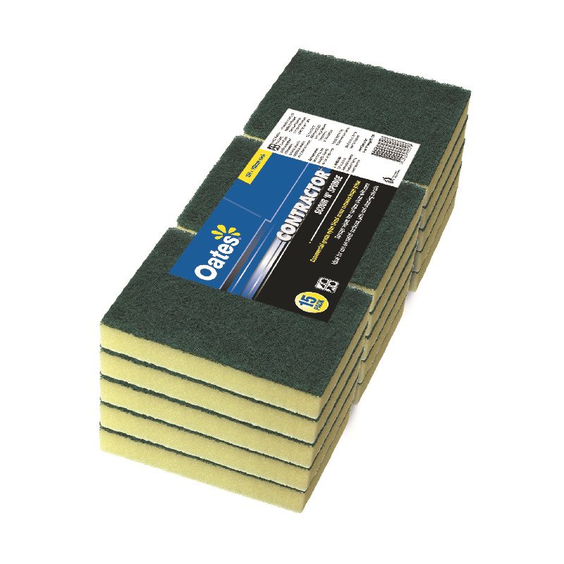 Contractor Scour 'N' Sponge Heavy Duty, 15 Pack