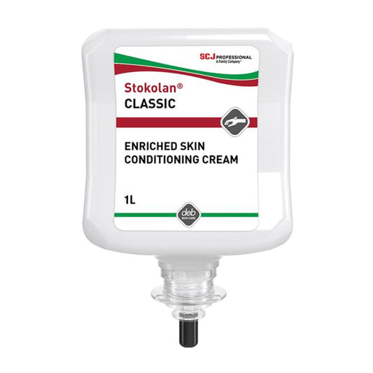 Stokolan Classic Enriched Skin Conditioning Cream, 1L Cartridge