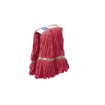 Floormaster Hospital Launder Mop Head Refill, Red
