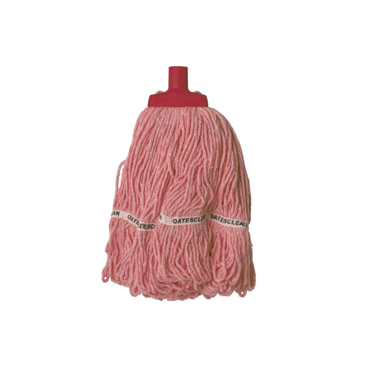 Duraclean Round Cut Mop Head Refill, Red