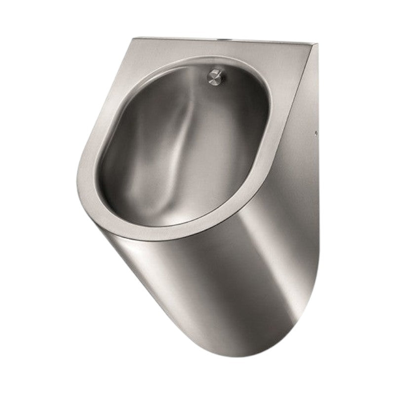 Mediclinics Urinal Siphon Horizontal Outlet Stainless Steel Satin