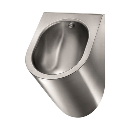 Mediclinics Urinal Siphon Horizontal Outlet Stainless Steel Satin