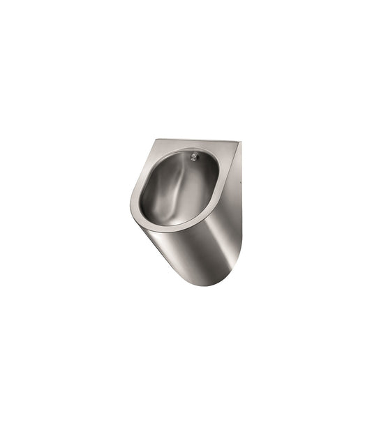 Urinal Siphon Horizontal Outlet AISI 304 Stainless Steel Satin Finish 360x550 mm