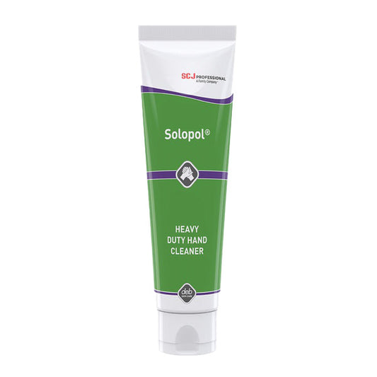 Solopol Solvent-free Heavy Duty Hand Cleansing Paste, 250 mL Tube