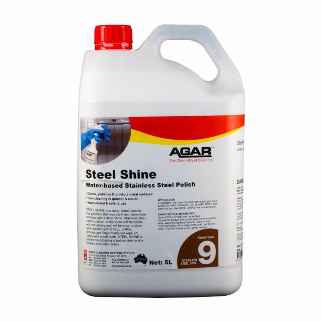 Agar Steel Shine Water-Based Stainless Steel Polish