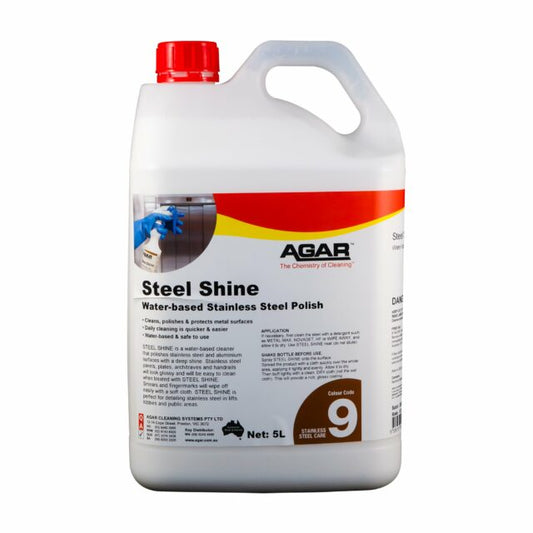 Agar Steel Shine Water-Based Stainless Steel Polish