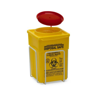 Sharps Container 2 L Non-Spill Snap on Lid