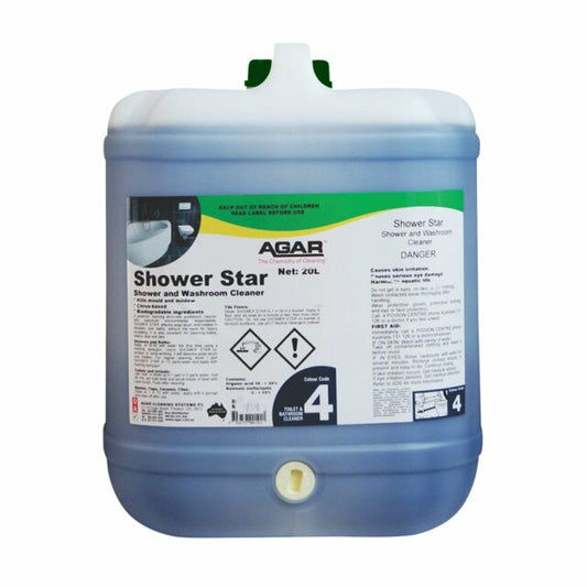 Agar Shower Star Shower and Washroom Cleaner, 20L