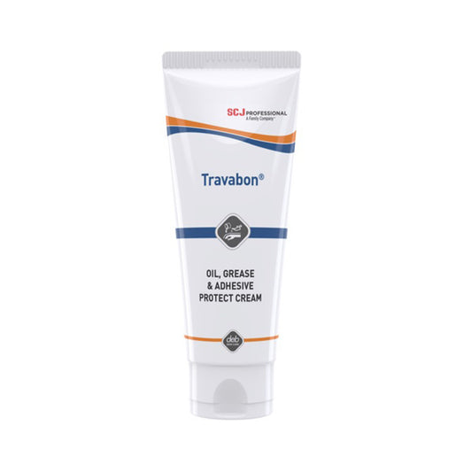 Travabon Oil Grease and Adhesive Protect Cream, 100 mL Tube