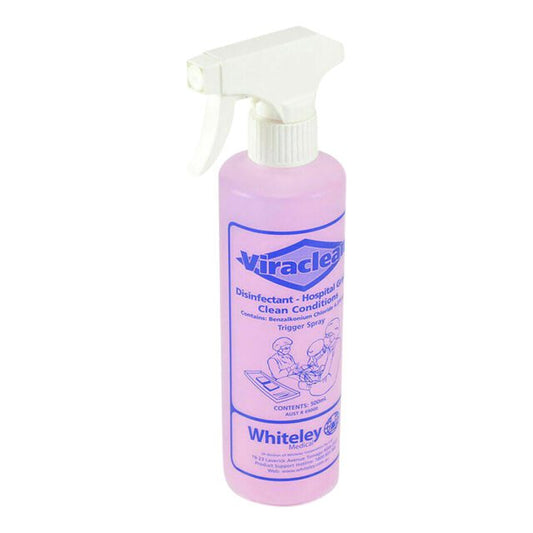 Whiteley Viraclean Hospital Grade Disinfectant, pH Neutral and Non-Corrosive