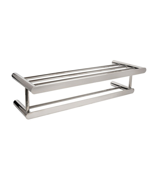 Aura Towel Shelf with Bar Bright