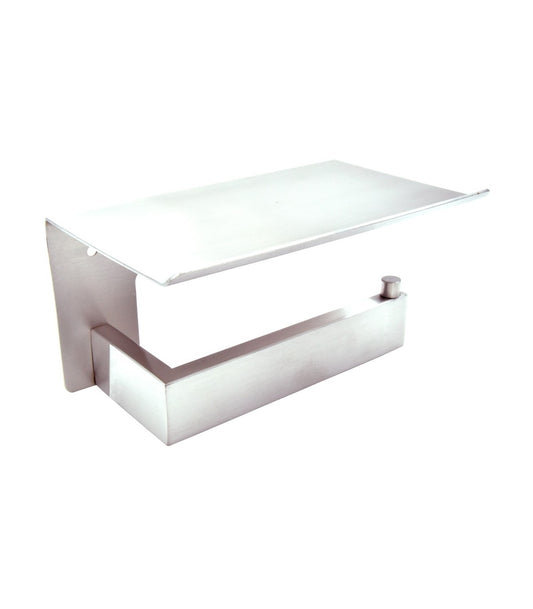 Harmonia Toilet Paper Holder with Shelf Bright
