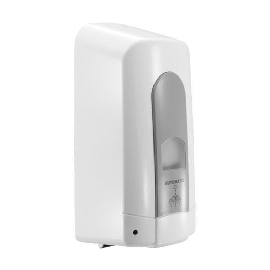 kRoma Automatic Foam, Liquid, Soap, Sanitiser Dispenser, White/Grey, Cartridge, 1.3L