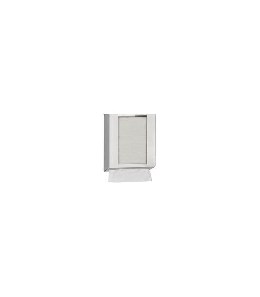 Paper towel dispenser behind mirror 400-600 C/Z towels dtm2106