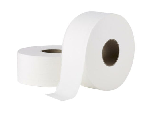 Extra Hygiene Soft Jumbo Toilet Paper Roll 2-Ply 300 Meters 8 Rolls
