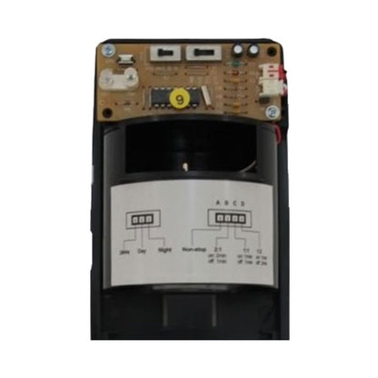 Hospeco AF 190M fan gel cup air freshener dispenser internal circuit board and settings label