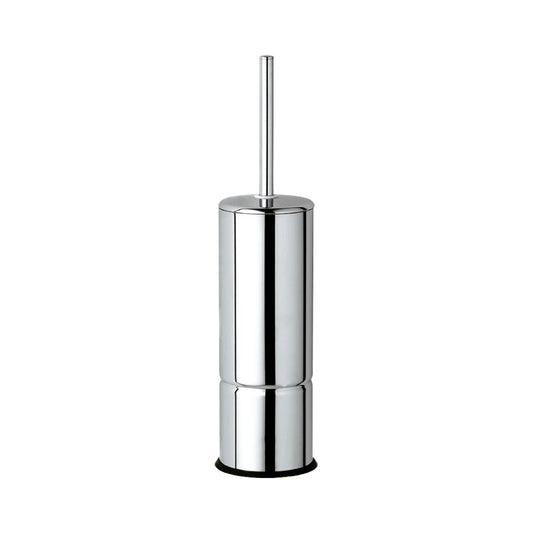 Hospeco Mediclinics chrome-plated brass toilet brush holder with a bright finish and durable sisal fiber brush.